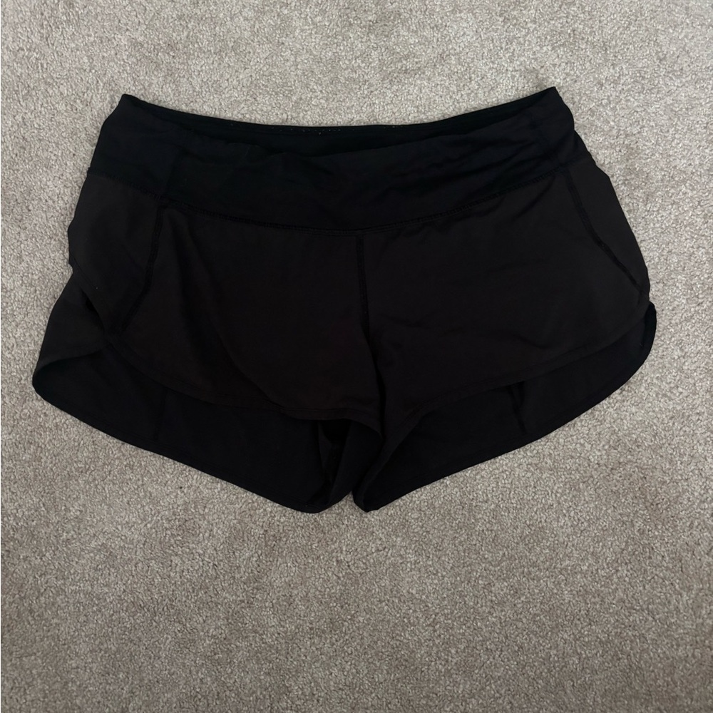 lululemon athletica size 8 Black Athletic Shorts
